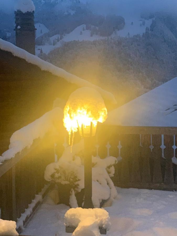 Chalet Rayon de Soleil Gryon Eksteriør billede