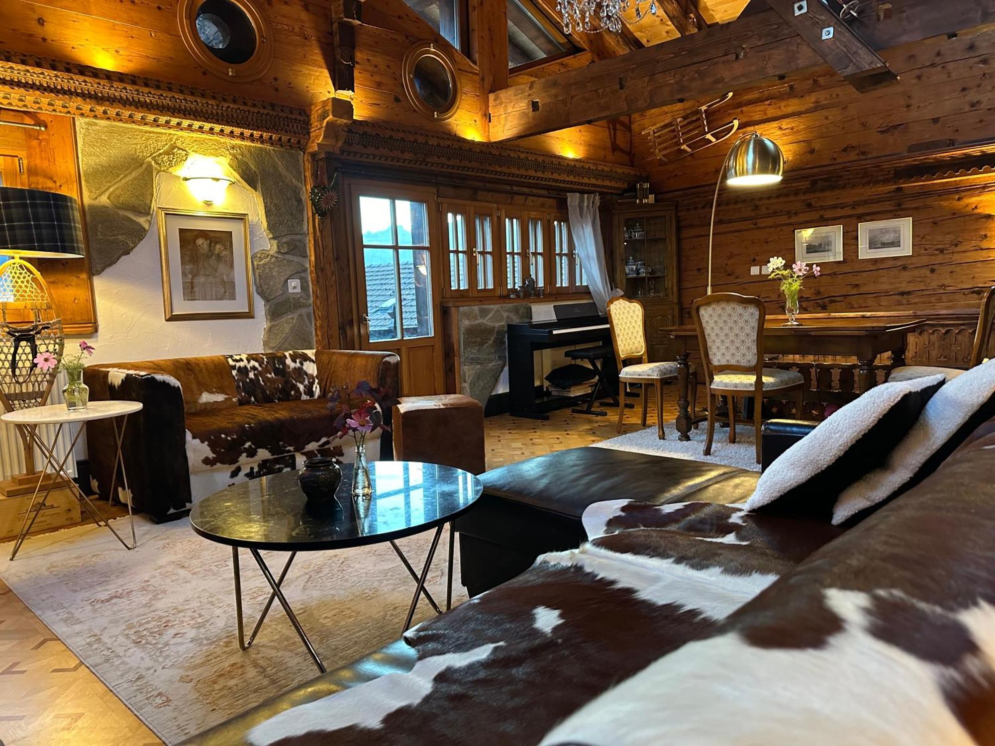 Chalet Rayon de Soleil Gryon Værelse billede