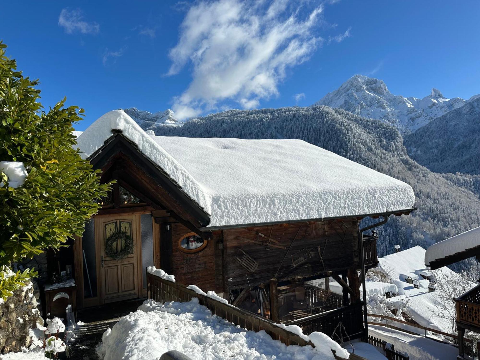 Chalet Rayon de Soleil Gryon Eksteriør billede