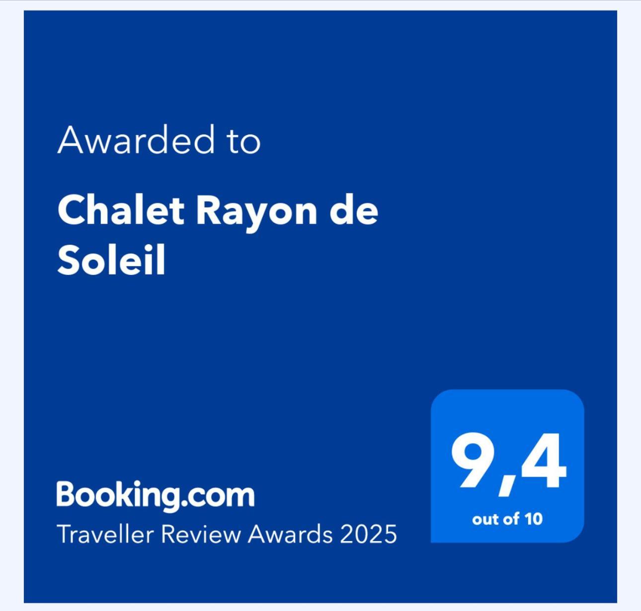 Chalet Rayon de Soleil Gryon Eksteriør billede